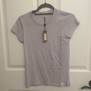 NWT Rag and Bone slub tee - lilac